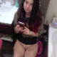 A pretty Italian girl sits down on a toilet and pushes. She plays with her phone, lets down her hair, pushes more until she finally shits with subtle pooping sounds, a plop and some pissing sounds. Presented in 720P HD. 112MB, MP4 file. Over 7 minutes.